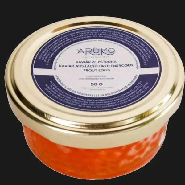 Red trout caviar 50 grams