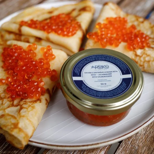 Red chum salmon caviar 50g