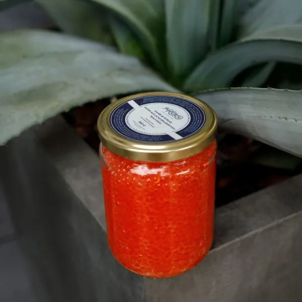 Red trout caviar 500 grams