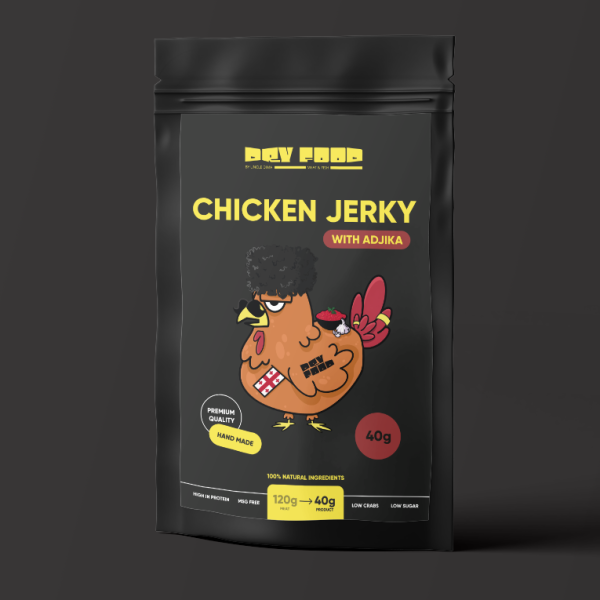 Chicken jerkies with ajika 40g
